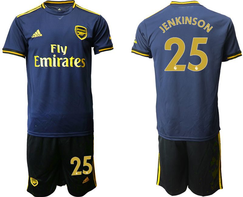 Men 2019-2020 club Arsenal away #25 blue Soccer Jerseys->arsenal jersey->Soccer Club Jersey
